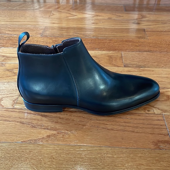 Flecs Italia for Arthur Knight black leather chelsea boot - Picture 2 of 6